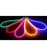 5m 8W/m 8x16 Neon Flex LED - 12V DC, IP67, Varm hvit