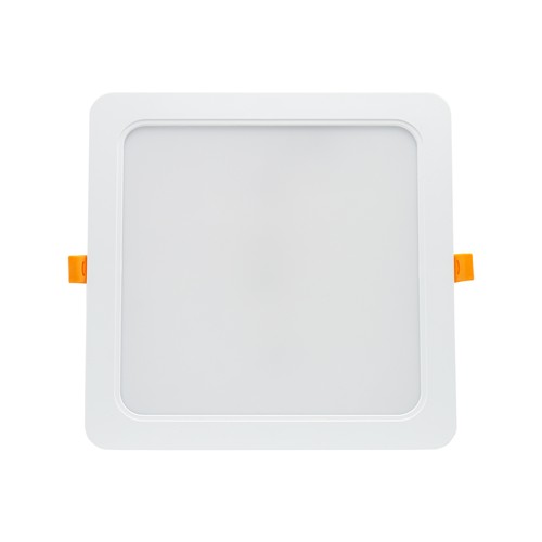 Spectrum 18W LED panel downlight - Hull: 14,5 x 14,5 cm, Mål: 17 x 17 cm, 230V, IP54 utendørs