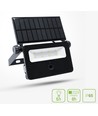 2W LED solcelle lyskaster - Innebygd batteri, med sensor, utendørs, arbeidslampe