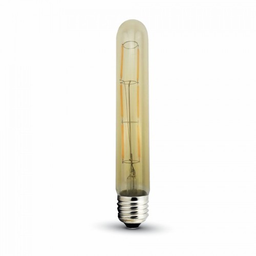 V-Tac 6W LED pære - Karbon filamenter, T30, ekstra varm hvit, 2200K, E27