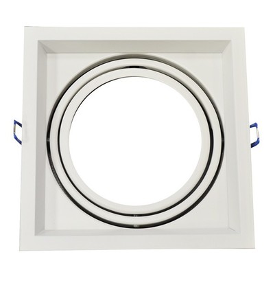 V-Tac downlight - Hvit, 17,5 x 17,5 cm, G53 AR111