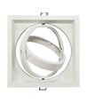 V-Tac downlight - Hvit, 17,5 x 17,5 cm, G53 AR111