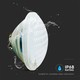 V-Tac vanntett LED pool pære - 25W, glass, IP68, 12V, PAR56