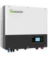 8kW komplett 3-faset hybrid solcelleanlegg - Markbasert anlegg, Growatt hybrid inverter, Alu celler (TN-nett)