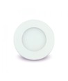 V-Tac 3W LED panel downlight - Hull: Ø7,3 cm, Mål: Ø8,4 cm, 230V