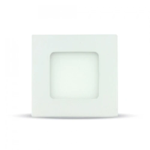 3W 8,4x8,4cm LED innfellingspanel - Hull: 7,3 x 7,3 cm, Mål: 8,4 x 8,4 cm