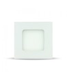 3W 8,4x8,4cm LED innfellingspanel - Hull: 7,3 x 7,3 cm, Mål: 8,4 x 8,4 cm