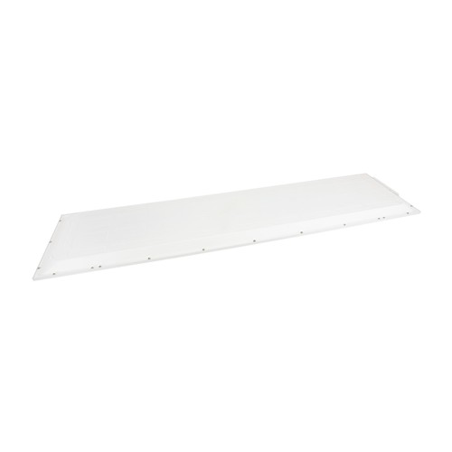 120x30 bakbelyst LED-panel, 40W - Hvit kant