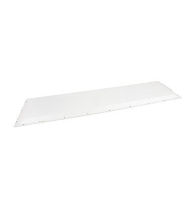 120x30 bakbelyst LED-panel, 40W - Hvit kant