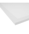120x30 bakbelyst LED-panel, 40W - Hvit kant