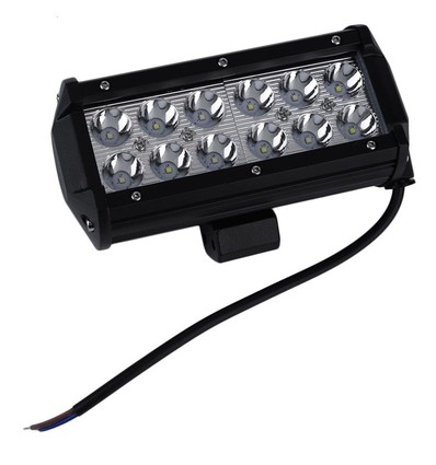 36W LED, 12V / 24V - Kald hvit, arbeidslampe, bil, lastebil, traktor, tilhenger, utrykningskjøretøy