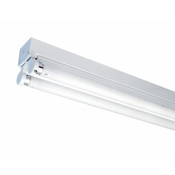 Uten LED - Lysrør armatur V-Tac åpen T8 LED armatur - Til 2x 120 cm LED rør, IP20 innendørs