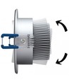 LEDlife 3W downlight - Hull: Ø7-8 cm, Mål: Ø8,4 cm, 4 cm høy, dimbar, 230V