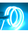 5m 8W/m Lyseblå 8x16 Neon Flex LED - 12V DC, IP67