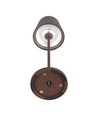 V-Tac oppladbar bordlampe, trådløs - Corten, IP54 utendørs bordlampe, touch dimbar