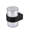 LED vegglampe med opp/ned lys - 9W, IP65, utendørs