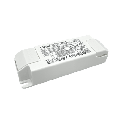 Lifud 40W / 800-900mA dimbar LED-driver - 25-42V, 0-10V dimming, flicker free