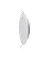 V-Tac 6W LED panel downlight - Hull: Ø11 cm, Mål: Ø12,5 cm, 230V