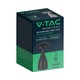 V-Tac oppladbar CCT bordlampe - Svart, IP20, touch dimbar, modell mini