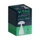 V-Tac oppladbar CCT bordlampe - Hvit, IP20, touch dimbar, modell mini