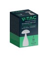 V-Tac oppladbar CCT bordlampe - Hvit, IP20, touch dimbar, modell mini