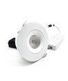 7W Ø10cm Lavprofil innfellingsspot dimbar RA95 - Hull: Ø8,3 cm, Mål: Ø10 cm, CCT