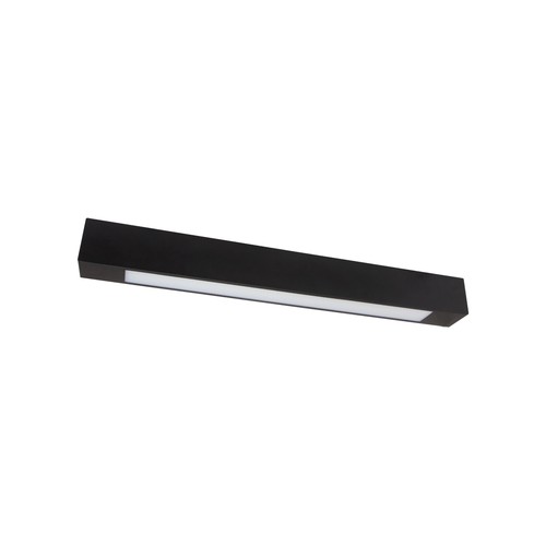 60cm Armatur - Til 1x 60cm LED-rør, sort