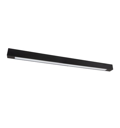 120cm Armatur - Til 1x 120cm LED-rør, sort