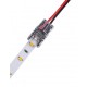 LED stripe samler til løse ledninger - 8mm, enkeltfarget, IP20, 5V-24V