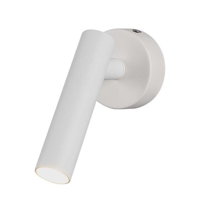 2W Veggmontert hotellspot - IP20, RA80, 38°, hvit