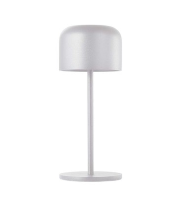 Outlet: V-Tac oppladbar CCT bordlampe - Hvit, IP54, touch dimbar, modell mini