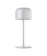 Outlet: V-Tac oppladbar CCT bordlampe - Hvit, IP54, touch dimbar, modell mini