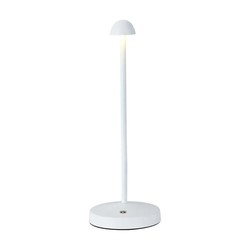 Outlet Outlet: V-Tac oppladbar 3i1 bordlampe - Hvit, IP20, touch dimbar, modell mini