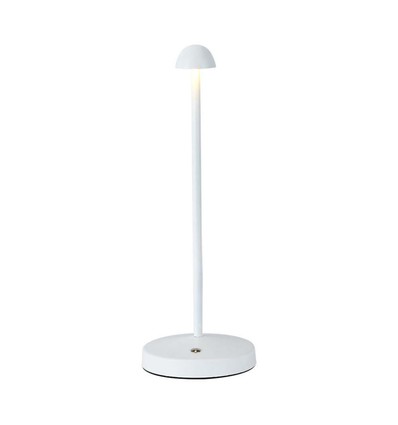 Outlet: V-Tac oppladbar 3i1 bordlampe - Hvit, IP20, touch dimbar, modell mini