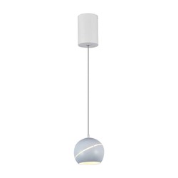 Taklamper V-Tac LED lampe - Flott taklampe, Ø12, hvit, inkl. oppheng