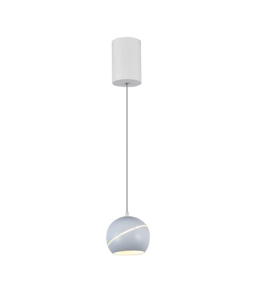 V-Tac LED lampe - Flott taklampe, Ø12, hvit, inkl. oppheng