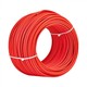 Solcellekabel 50m 6mm2 kabel for solceller - Rød, H1Z2Z2-K, DC 1,5KV