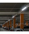V-Tac vanntett 36W komplett LED armatur - 120 cm, 120lm/W, gjennomgangskobling, Mikrobølgesensor, IP65, 230V