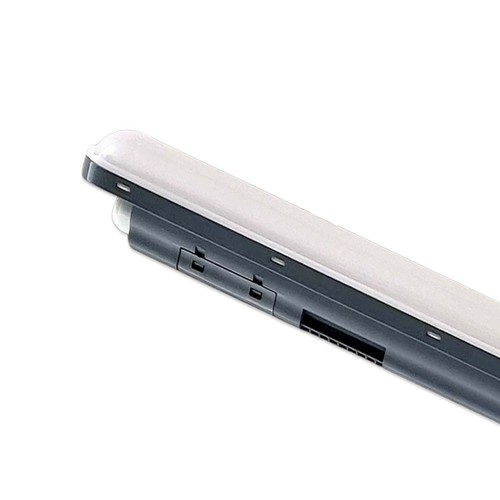 150cm 48W vanntett komplett LED-armatur, gjennomgangskoblet - 5760lm, 120lm/W, IP65