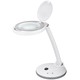 LED forstørrelseslampe 6W - Hvit, bordlampe