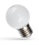 Spectrum 1W LED dekorativ pære - Hvit G45, E27