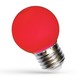 Spectrum 1W LED dekorativ pære - Rød, G45, E27