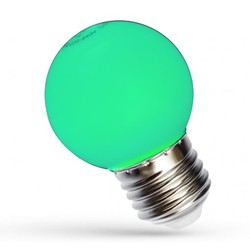 Black november tilbud Spectrum 1W LED dekorativ pære - Grønn, G45, E27