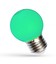 Spectrum 1W LED dekorativ pære - Grønn, G45, E27