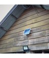 40W Solcelle lyskaster LED - IP65, sort, inkl. solcelle, fjernkontroll