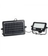 V-Tac 10W LED Solar flomlys - Svart, inkl. solcelle, sensor, IP65