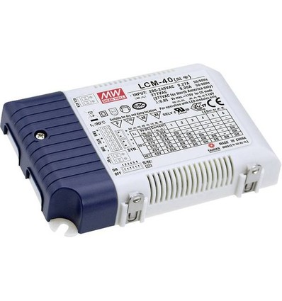 Meanwell LCM-25DA2 DALI dimbar driver til LED panel - Med Dali interface + push dim, passer våre 29W LED paneler