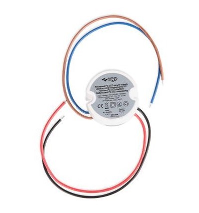 15W / 12V DC strømforsyning - 1,25A, IP67, passer i PL/taklamper