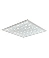 60x60 LED-panel Gitter, 36W - Høyde:35mm, 110lm/w, UGR16, RA90, Philips-driver, flicker free, hvit kant