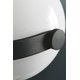 Restsalg: Halo Design - D.C gulvlampe 2L Ø18 E27, Opal med eik-Sort